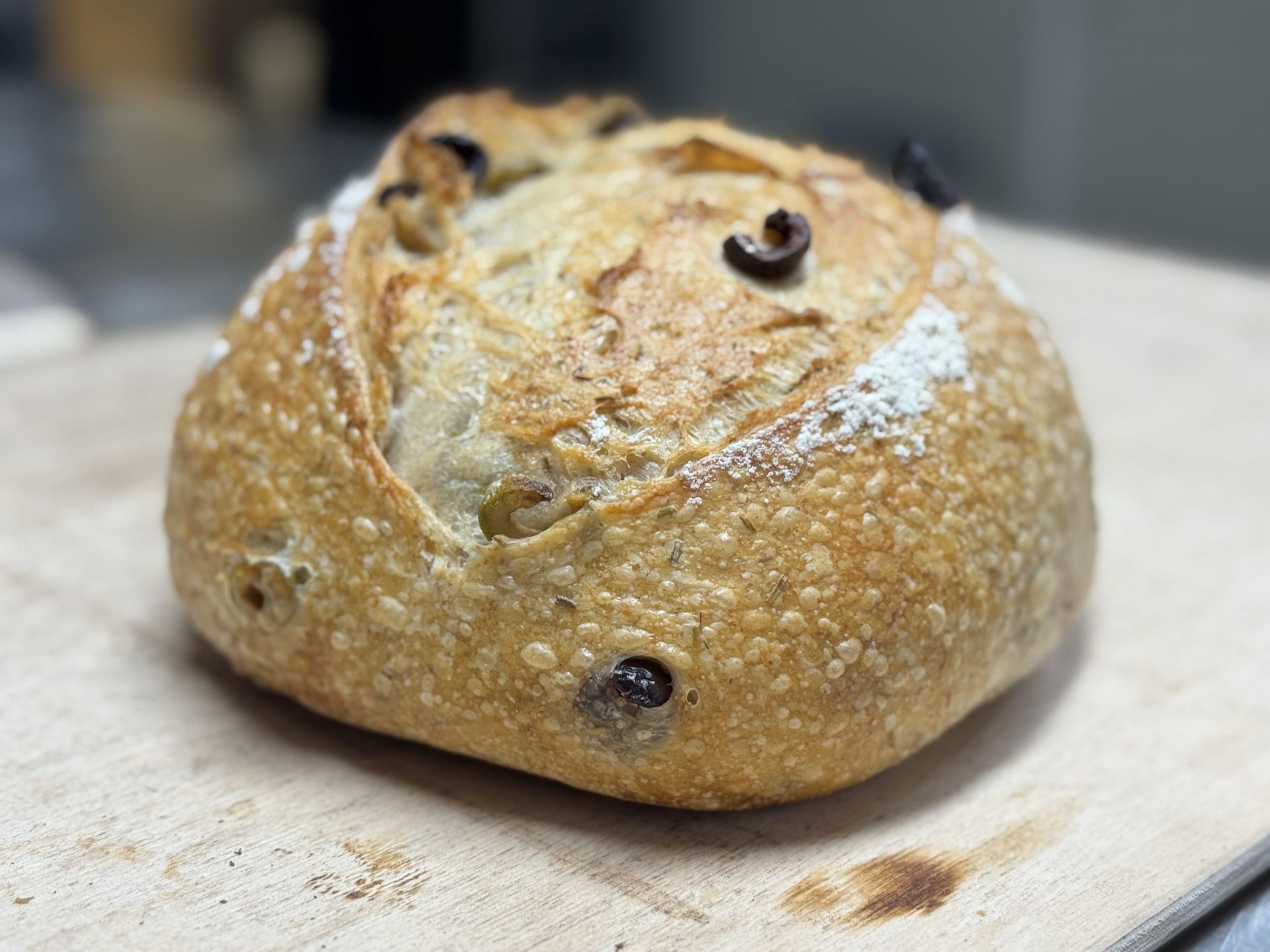 Rosemary and Olive Sourdough