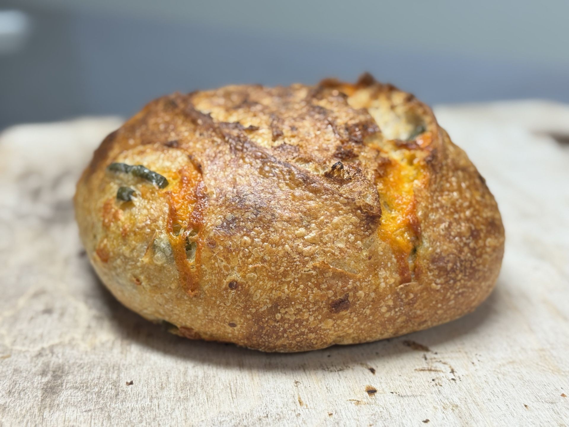 Cheddar & Jalapeño Sourdough
